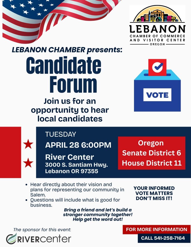 May 19 Chamber candidate Forum